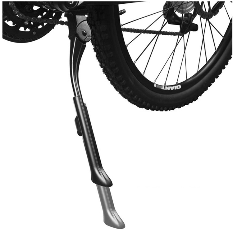 Adjustable Bicycle Kickstand with Concealed Spring-Loaded Latch for 24-29 Inch Bike Kickstand