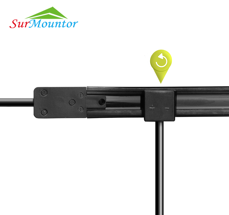 12v24v dc led power track system power rail 24v для полки супермаркета