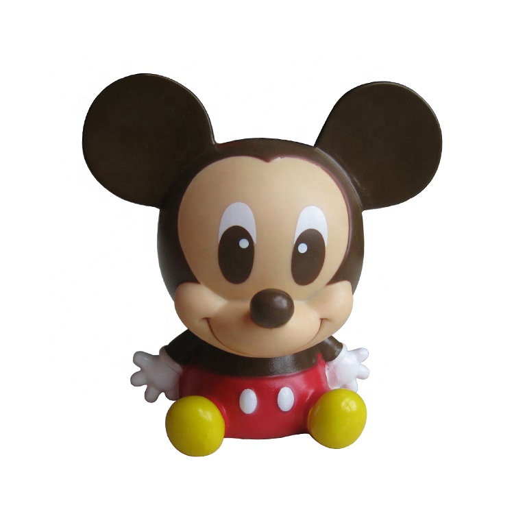 OEM 3D пластиковый мультяшный ПВХ котенок фигурки кошек копилка для толловок