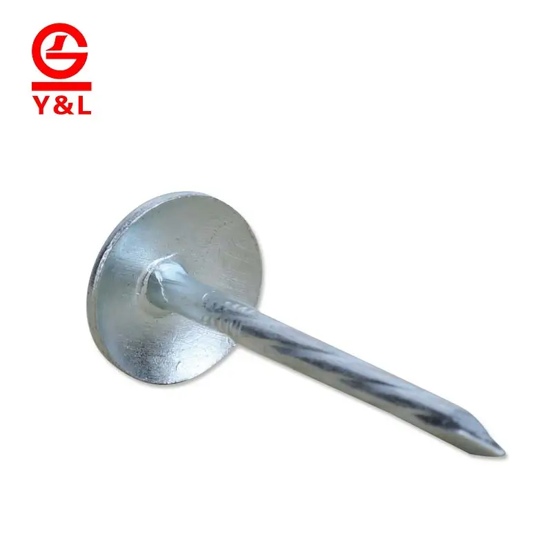 Concrete Nails Suppliers Chinese Supplier Hardened Steel Umbrella Head Roofing Concrete Nails
