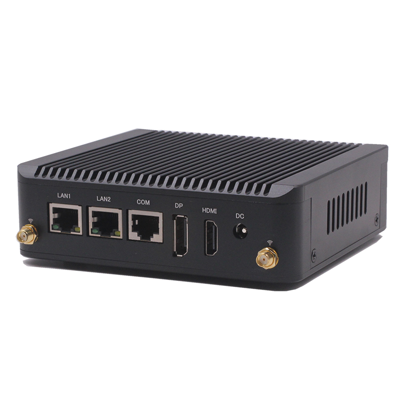 Piesia In-tel Gemini Lake Processor i3 i5 i7 Thin Client Computer Dual LAN Ports J1900 4 Core Industrial Mini PC