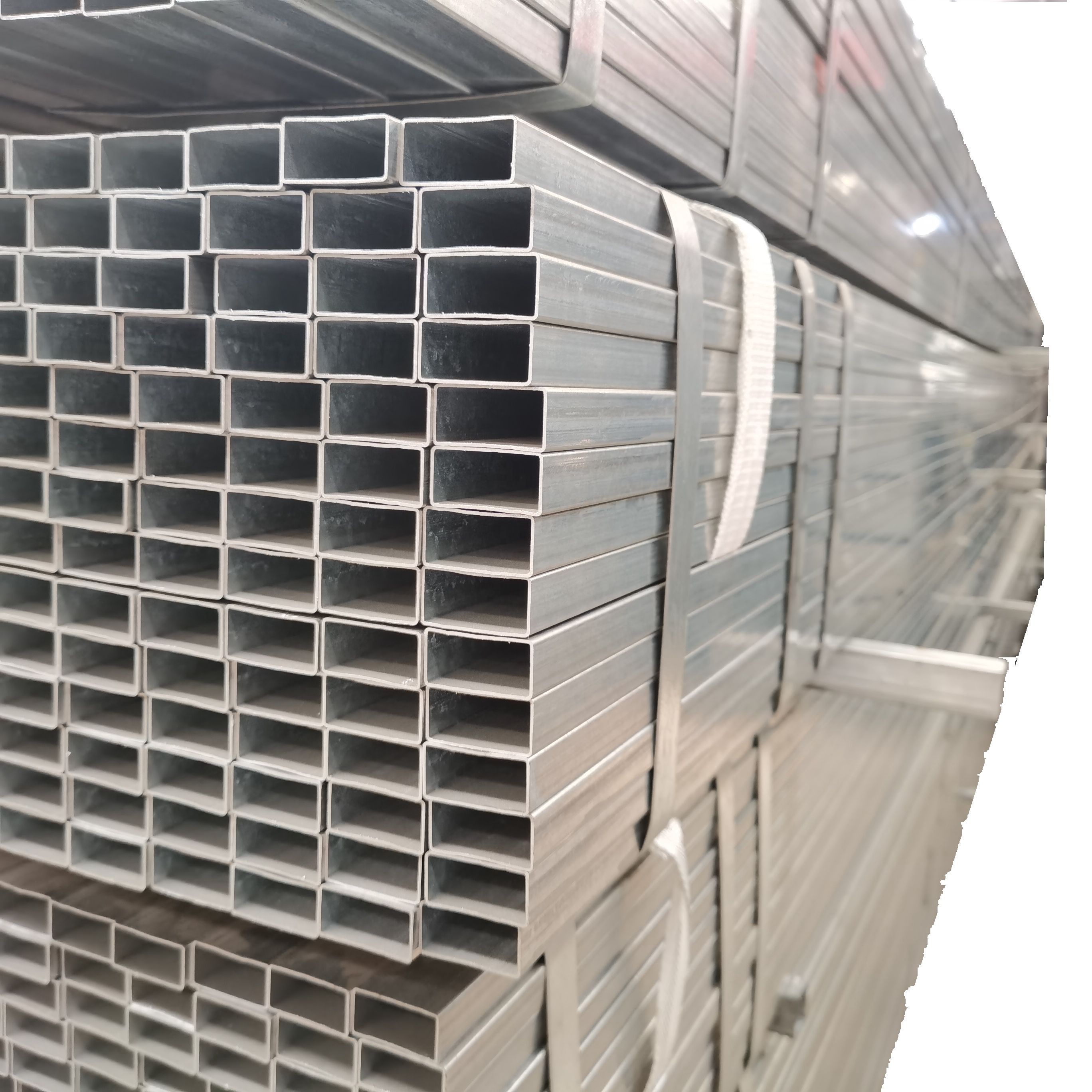 Chinese High-tech High-quality Export Customized Rectangular Galvanized Steel Pipe