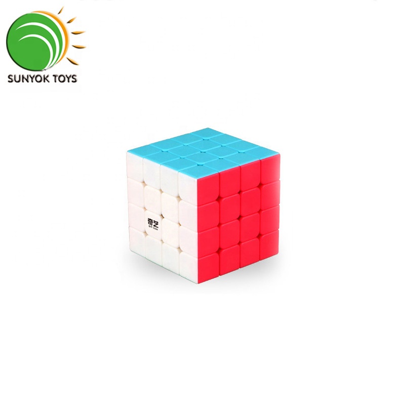 QIYI развивающие игрушки qiyuan S 4x4 Скорость ПЛАСТИК magic puzzle cube