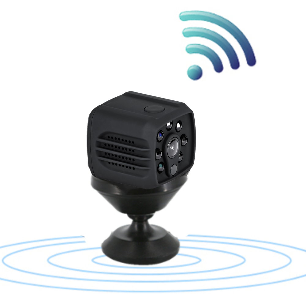 Мини-камера видеонаблюдения 1080p Wi-Fi беспроводная домашняя встроенный аккумулятор IP камера 1080 HD ИК ночного видения детский монитор наблюдения