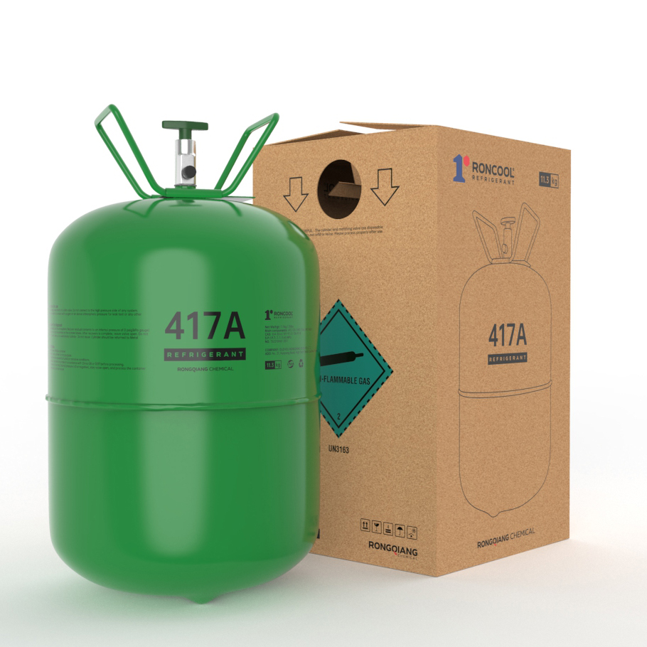 Хладоагент газа R417A газообразный хладагент производство R417A газа цена 11,3 кг одноразового баллона R401A R401B R402A R402B R424A 2b
