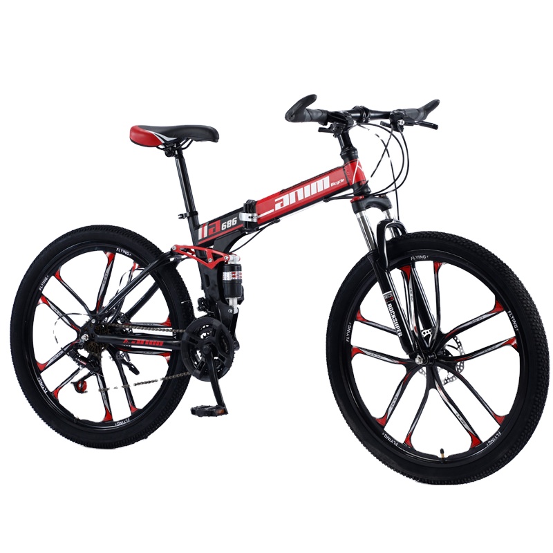 24 26 inch 21 24 27 30 speed adult full suspension bicicleta fat tire dirt road city carbon mtb folding bicycle mountain bikes
