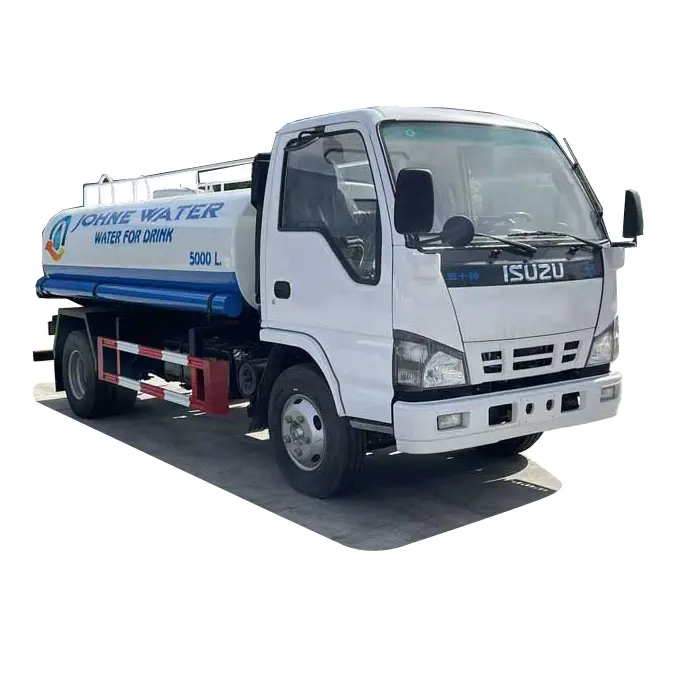 New stainless steel tanker truck 5000 gallon/ drinking water tank truck