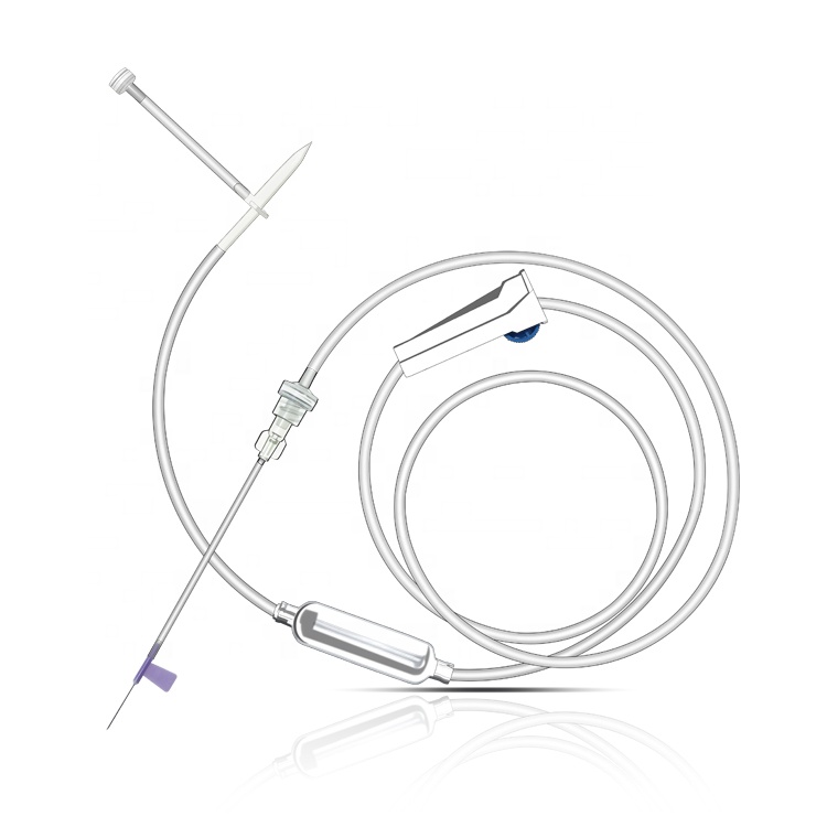 Hospital Use Factory Price Hot Selling Disposable Infusion Set With Hypodermic Needle