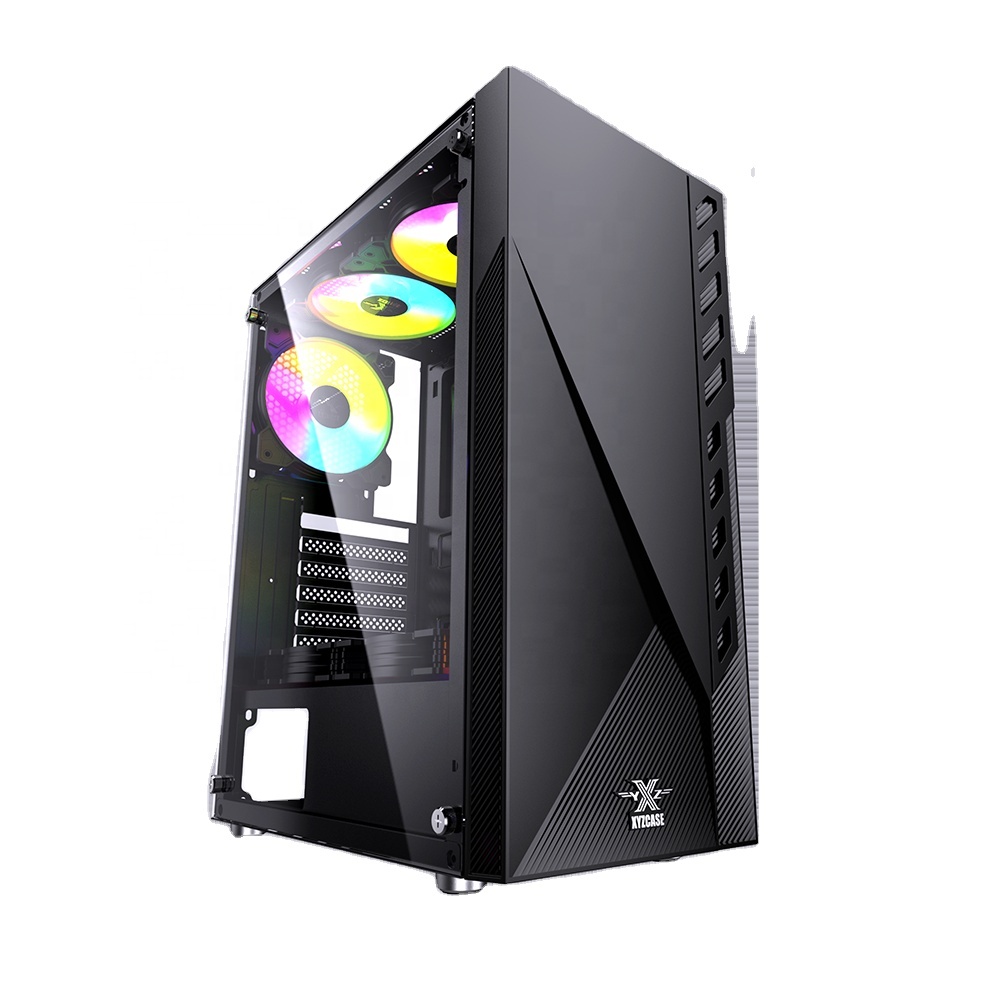 2022 новый дизайн, недорогой игровой шкаф ATX PC, чехол для компьютера