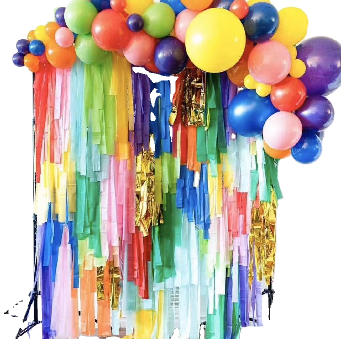 Wholesale Throwing Tissue Crepe Paper Roll Streamer for Wedding Birthday Party