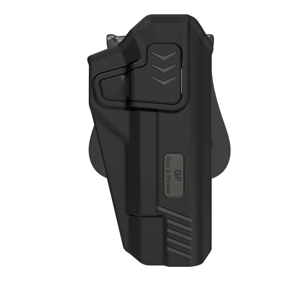 Colt 1911 5 ''баррель Sig P938 Springfield XD9 (4in) Taser X26 Gunflower Наружная Шестерня OWB полимерная/пластиковая кобура