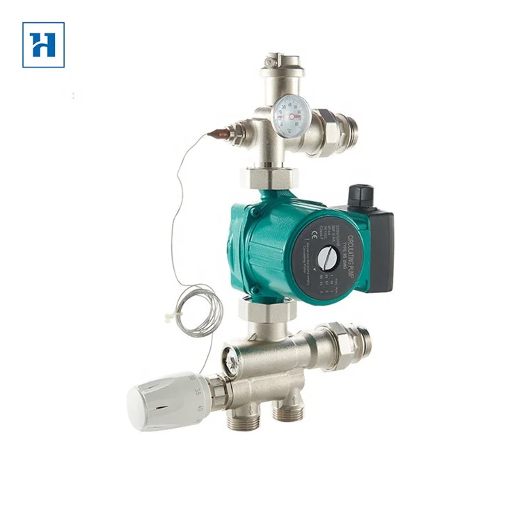 H1002 Thermostatic Hot Water Mixing Dispensing Valve Price Manifold Pump Pack