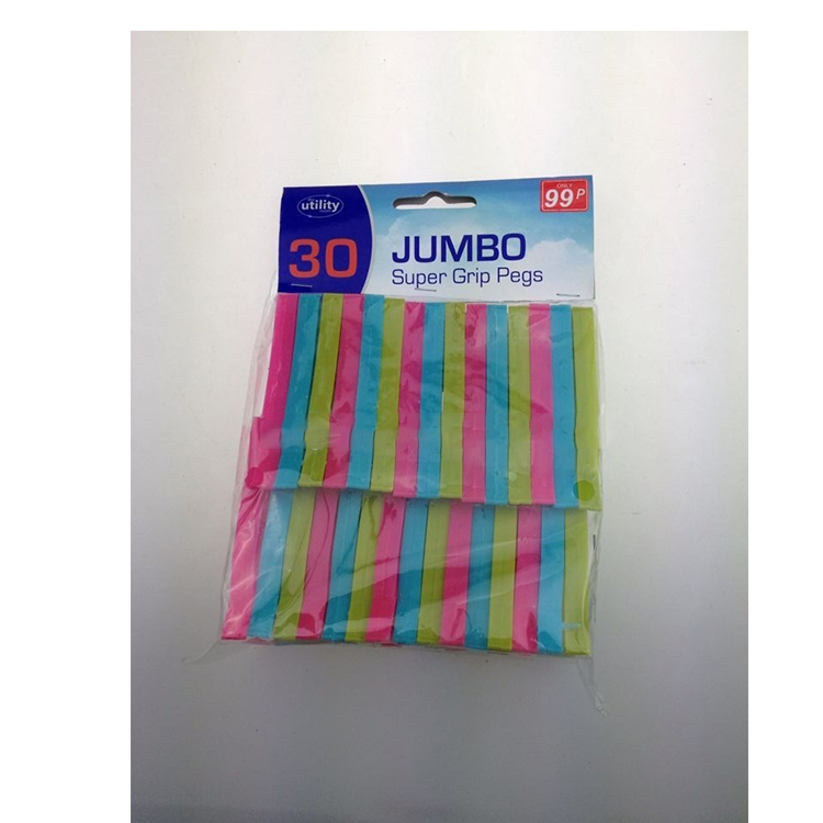 Декоративные пластиковые jumbo прищепки
