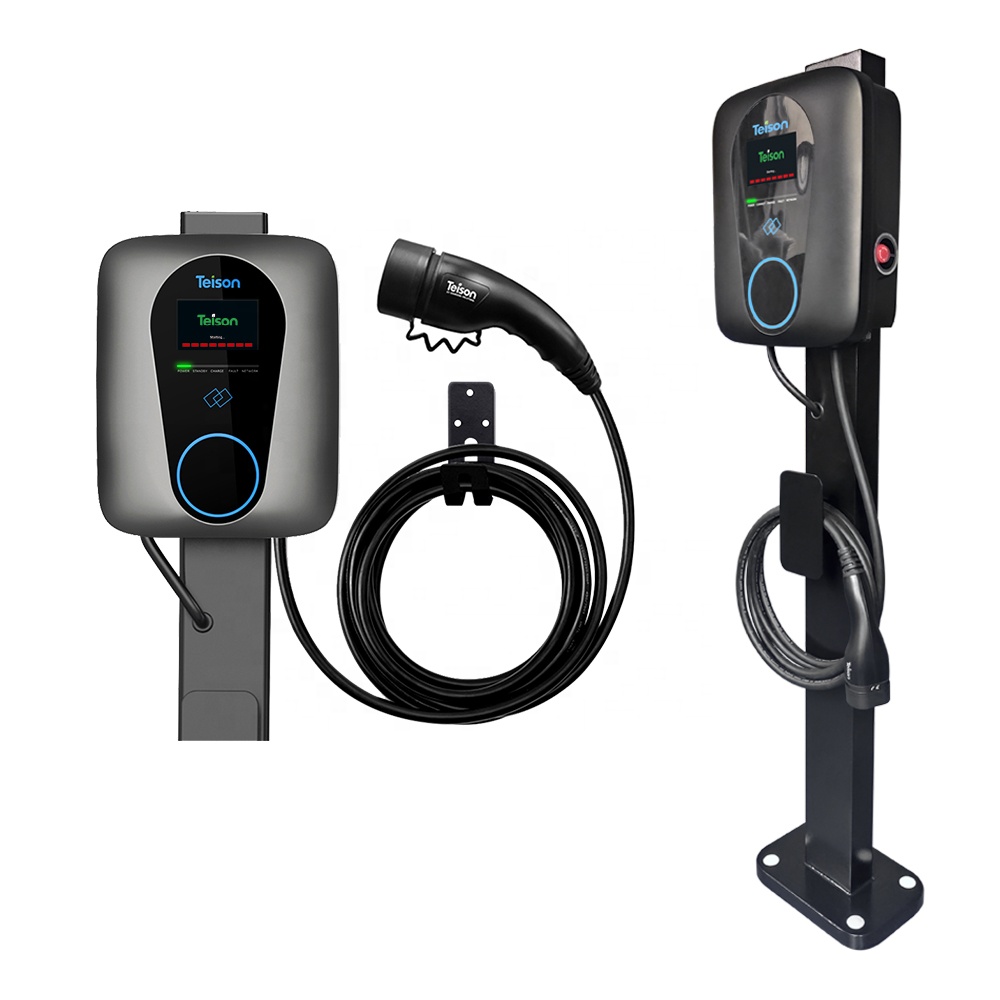 11 кВт интеллектуальное ev быстрое зарядное устройство wallbox 380v 32A умные электрические зарядные станции приложение Wifi 4g