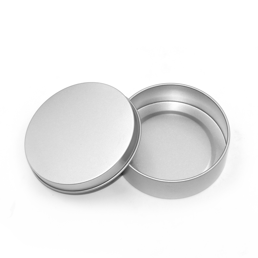 Low MOQ Customized Print Airtight Lid Round Spice Tin Can