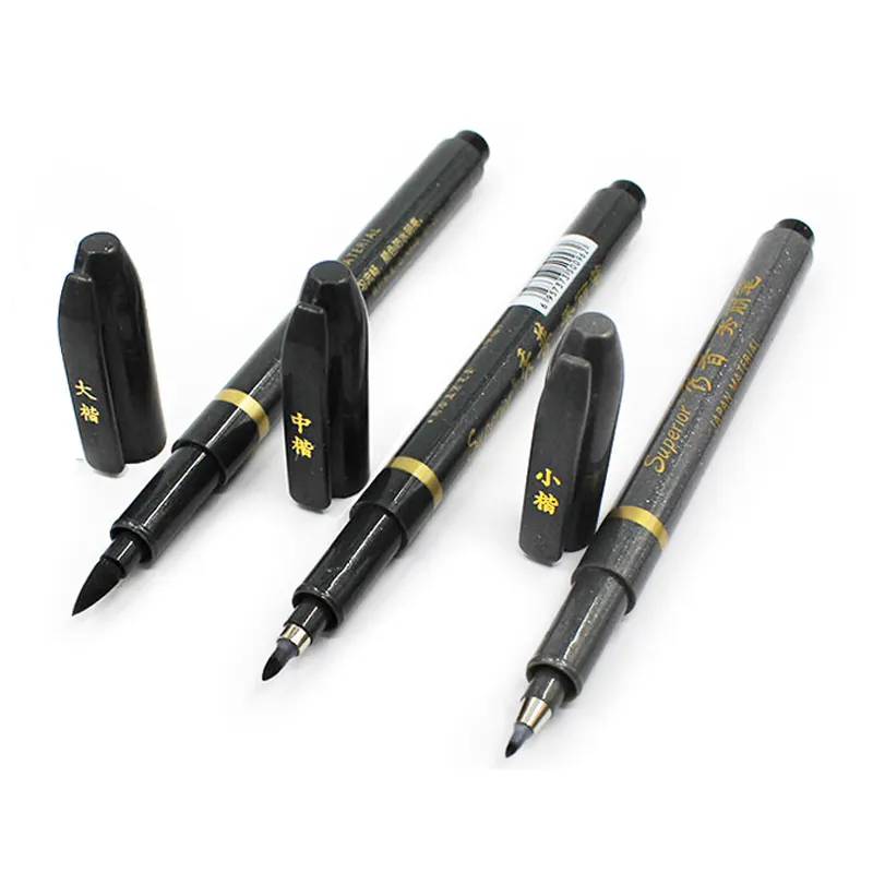 waterproof and resist sunshine calligraphy brush marker pen
