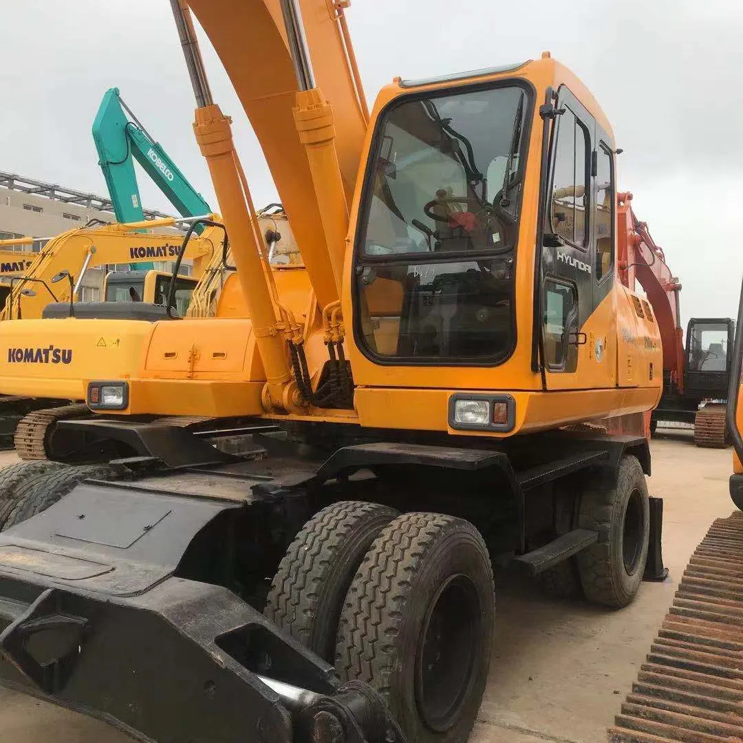 Used original Hyundai 210 high performance hot sale Hydraulic Japanese Excavator 21 ton for sale in Shanghai for good price