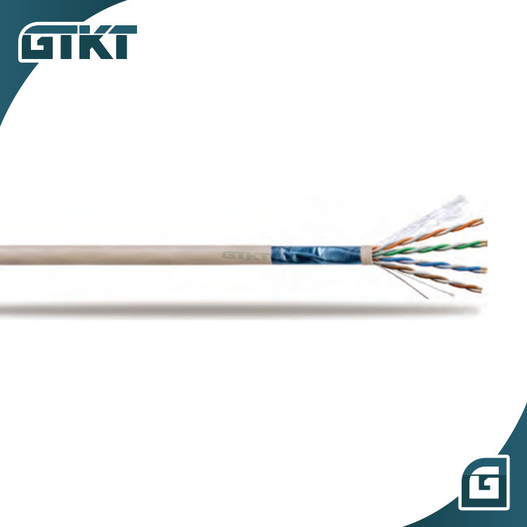 Кабель для передачи данных по локальной сети FTP Cat5E с быстроразъемной медной защитной сетевой кабель 24AWG 4 пары 1000FT 305m ethernet-кабель