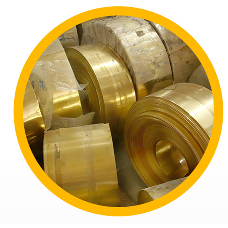 Copper Strip/tape Strip C2680 Tape Cuzn33 Coil Price Brass Foil