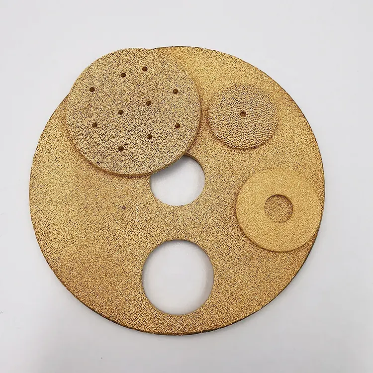 Copper Metal Powder Sintered Bronze Filter Disc
