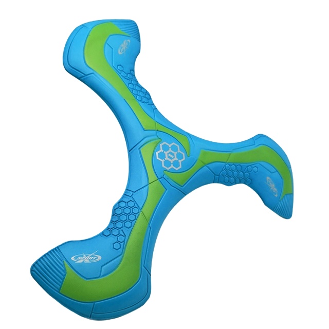 Branded awesome aerodynamics high tech design great return plastic boomerang toy for kids