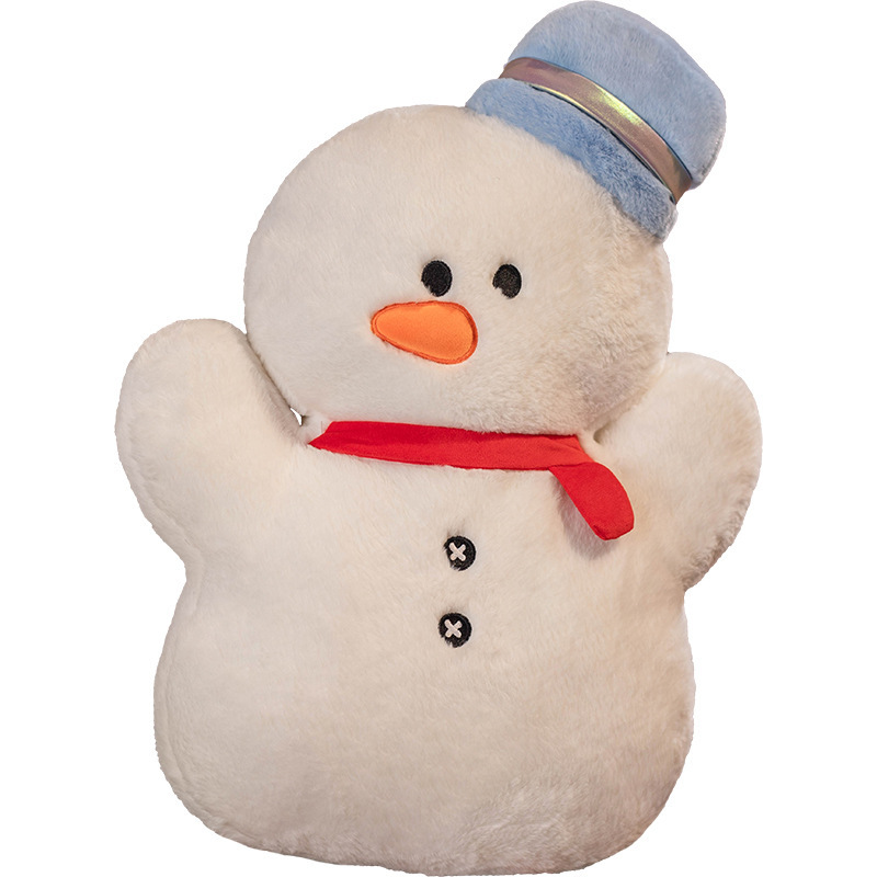 New Christmas Decorative Cute Plush Toy Gingerbread Doll Decorations Snowman Christmas Ornaments