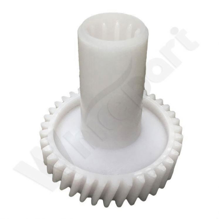 O.D 81mm white gear 38teeth for meat blender spare parts of kitchen food processor