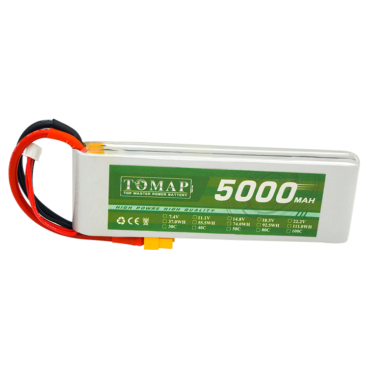 Пульт дистанционного управления 30C 100C 14,8 V 4S батарей Rc 6S литий-ионный полимерный аккумулятор 2S 7,4 V 6000Mah 5000Mah литий-полимерный аккумулятор 3S 11,1 V
