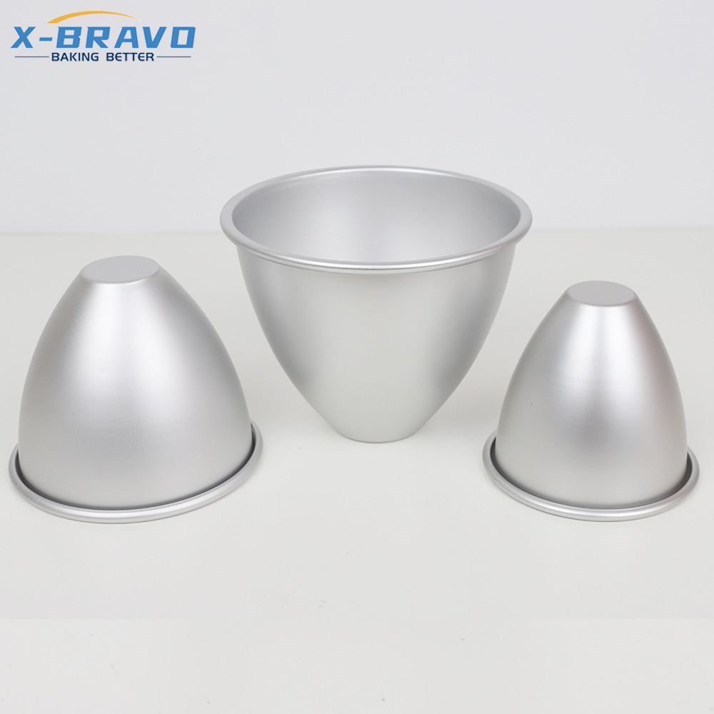 4-10 inch fixed bottom doll cake mold Christmas tree cake model Aluminum alloy anodizing Baking Tools