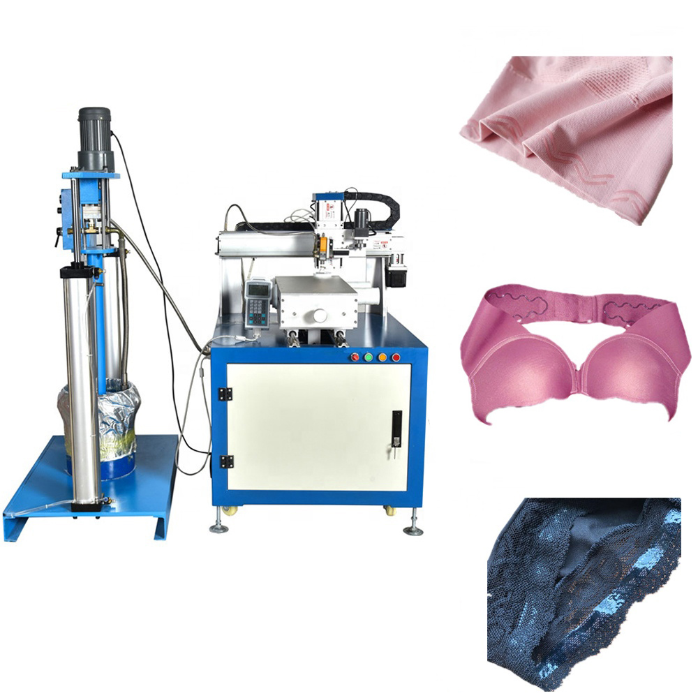 bra/briefs/knickers/undergarment/underpants underwear flat silicone rubber coating machine