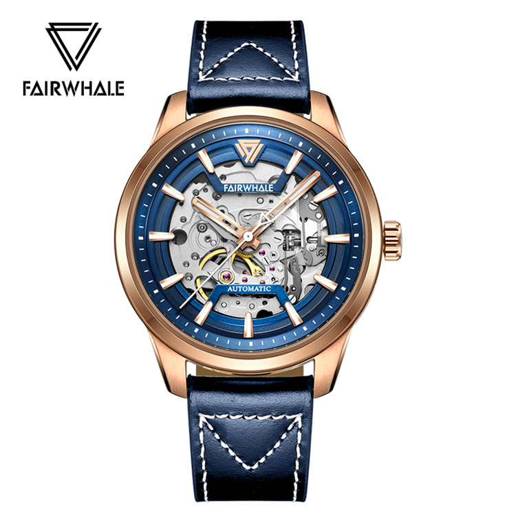 FAIRWHALE FW6430 механические Автоматические часы для мужчин Топ Бренд роскошные часы спортивные мужские водонепроницаемые наручные часы Relojes Hombre