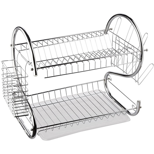 2 tier dish rack