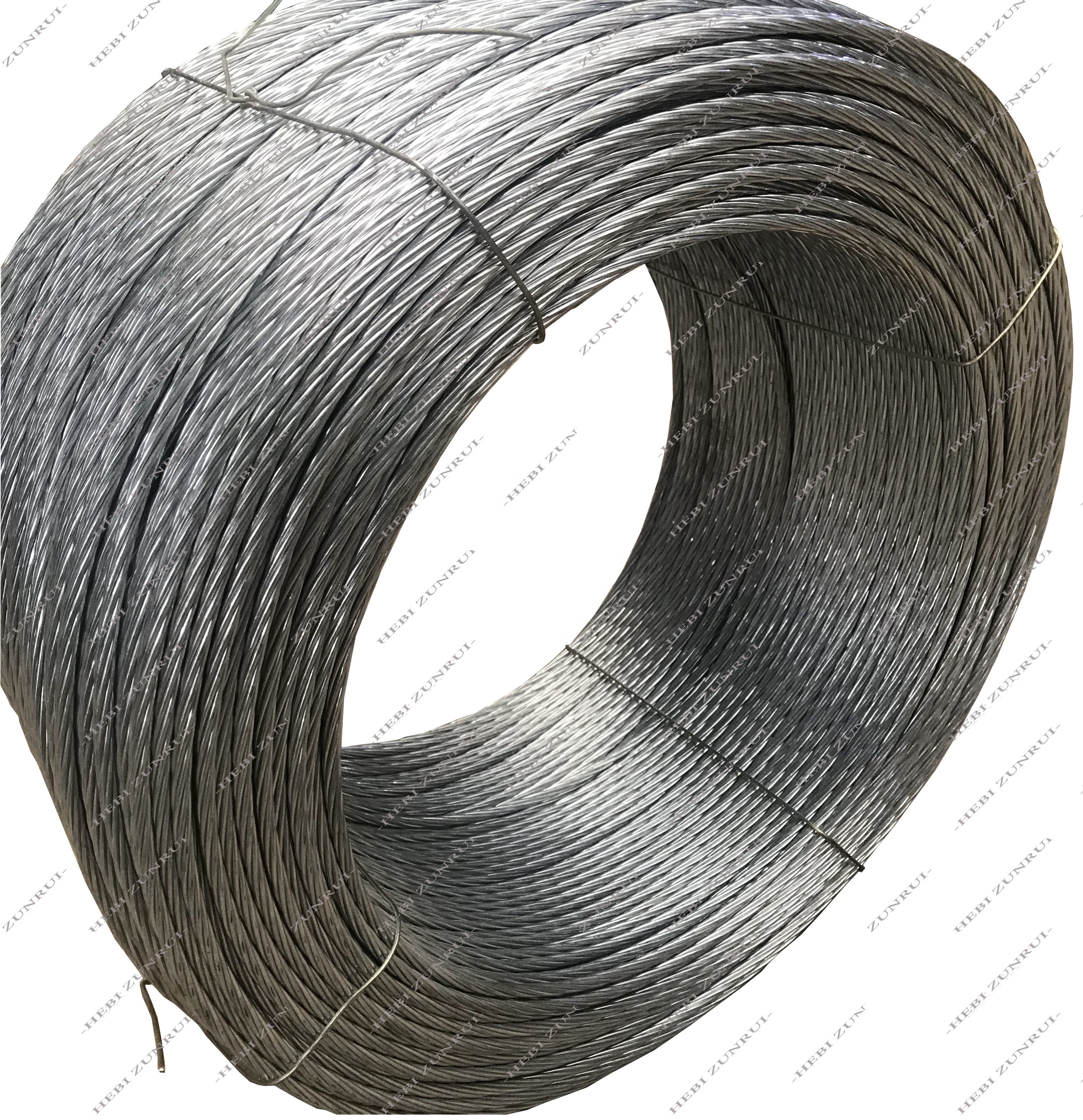 HOT DIPPED GALVANIZED STRANDED WIRE 1X3 /1X7 (CORDOALHA 1/4" )