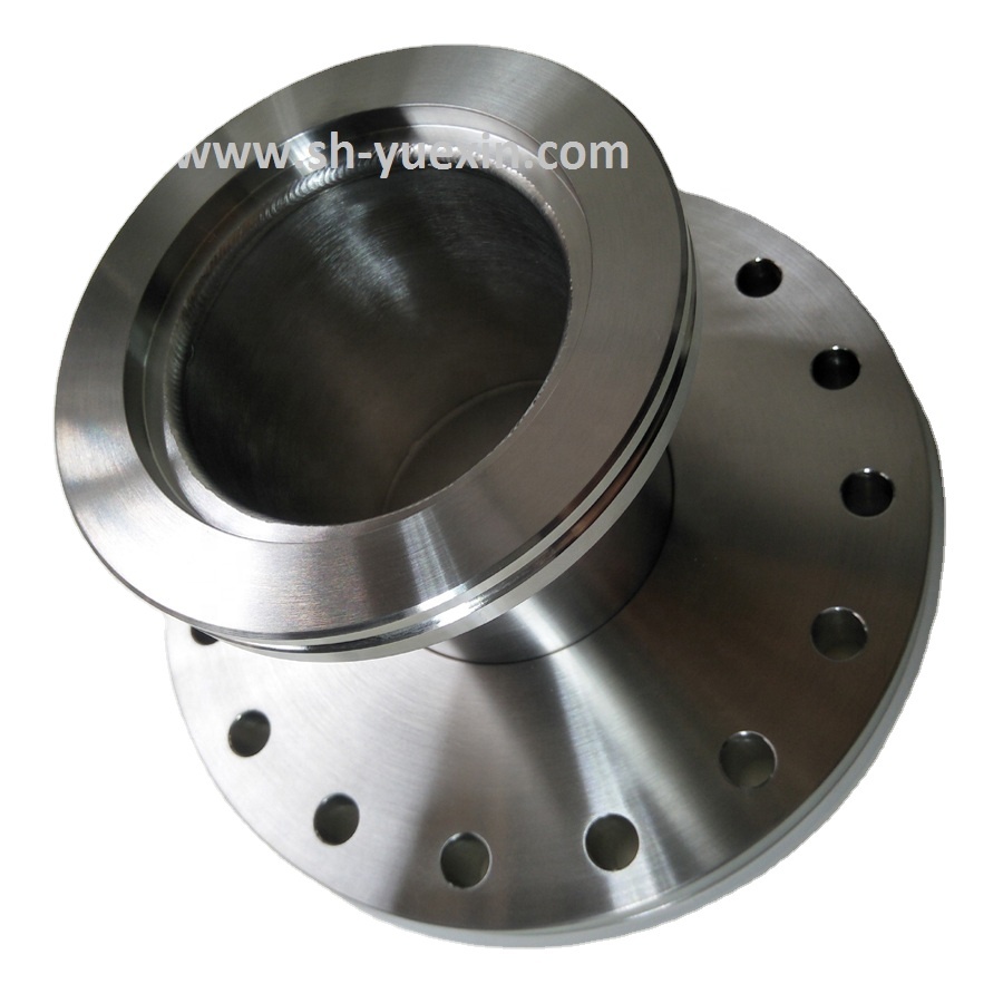 Vacuum Stainless steel din flang adapter isocf isokf reducing flange adaptor