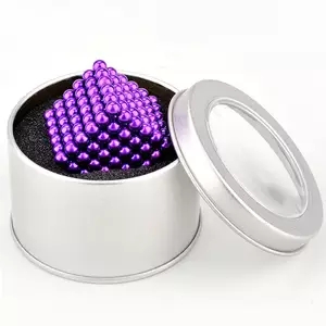 Creative multi-color 216 pcs 5 mm neodymium magnetic ball for education