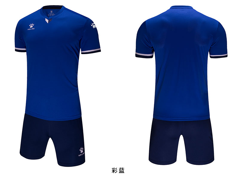 Футболка с коротким рукавом для взрослых KELME, Футбольная форма для фитнеса, Клубная форма, футбольный тренировочный костюм