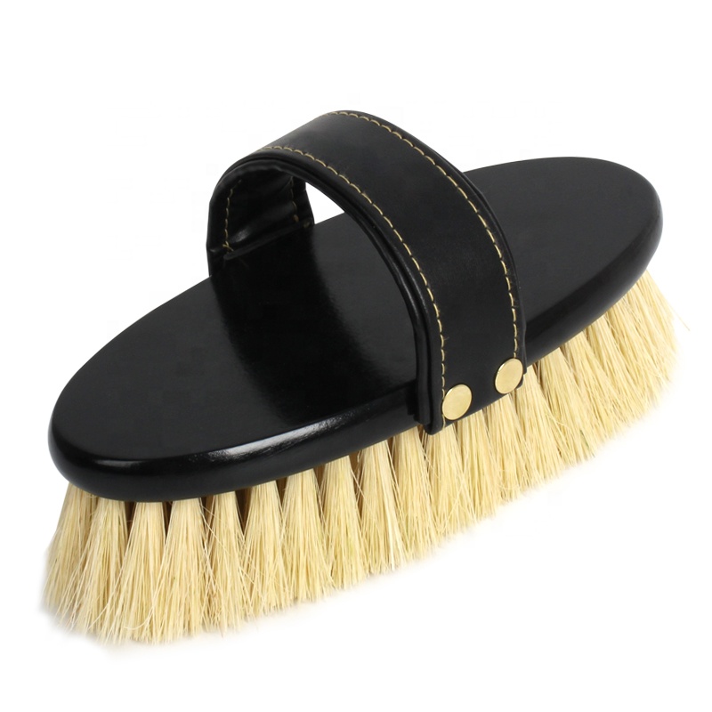Factory Wholesale Custom Logo Horse Care Products Wooden Horse Grooming Brush