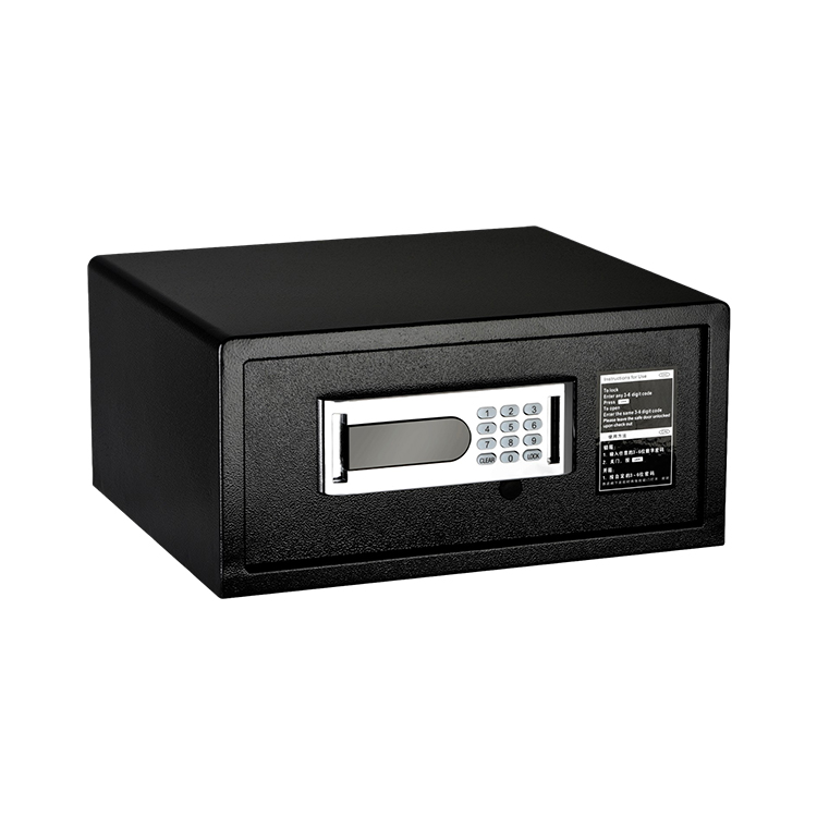 special design widely used black cheap electronic lock safe box for hotel