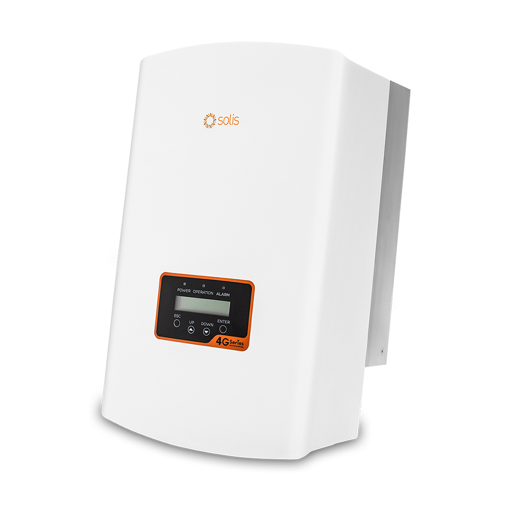 Solis со слежением за максимальной точкой мощности, солнечный инвертор 3KW 4KW 5KW Solis-1p3k-4g один DC/AC инверторы номинальное значение: 5a/30vdc; Макс. Значение: 0.5a/60vdc 50/60hz