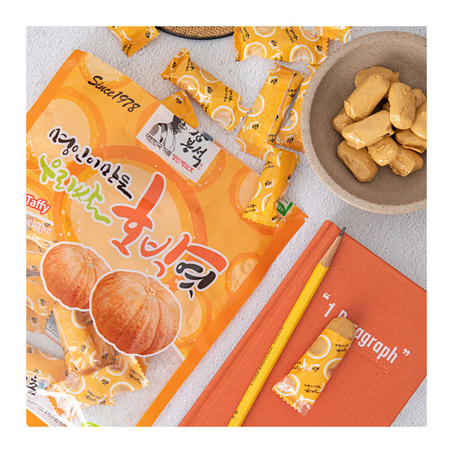 Good Taste Master's Grain Syrup Pumpkin Taffy made in Korea