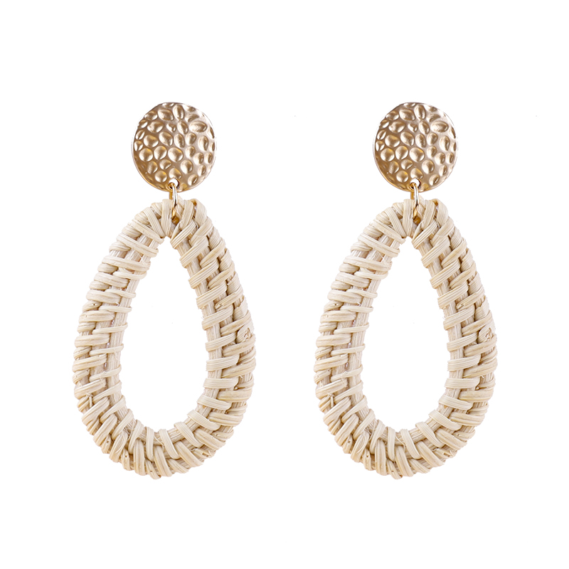 Новые трендовые винтажные дизайнерские позолоченные серьги jhumka ручной работы, оптовая продажа, бамбуковые плетеные серьги, подставки, деревянные серьги, ювелирные изделия