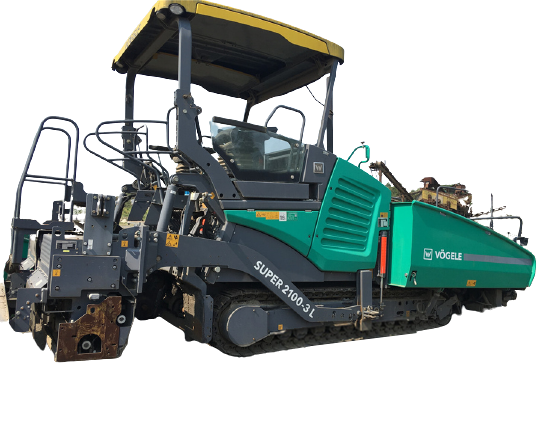Отличное оборудование пауэрлифтинга Vogele SUPER2100-3L асфальтоукладчик для дорожного строительства работы/хорошее состояние асфальтоукладчик для продажи