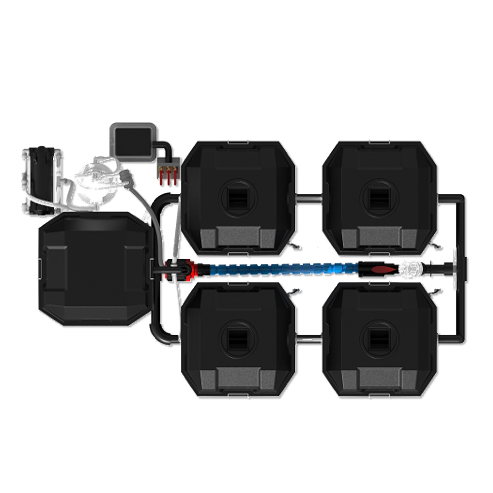 Agricultural Hydroponics PVC Dutch Bato Plastic Bucket Aquaculture Equipment for Sale