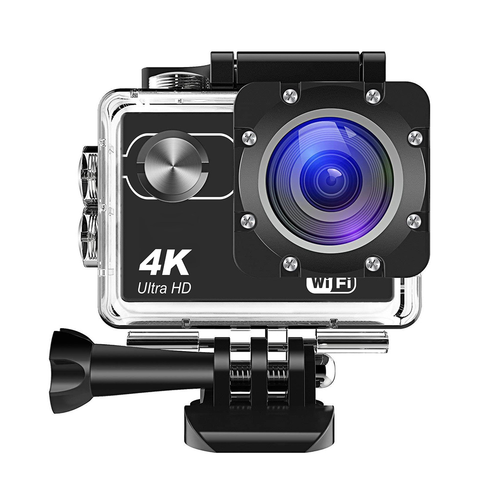 Миниатюрная Спортивная Экшн-камера Wi-Fi HD 4K 30fps 1080P, водонепроницаемая профессиональная камера 30 м, видеокамера для экстремального спорта