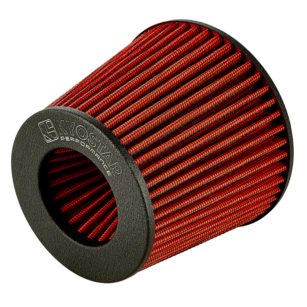 Kyostar Универсальный 3 ''Авто Intake System аксессуары холодной на входе короткие воздушный фильтр для воздуха для автомобиля