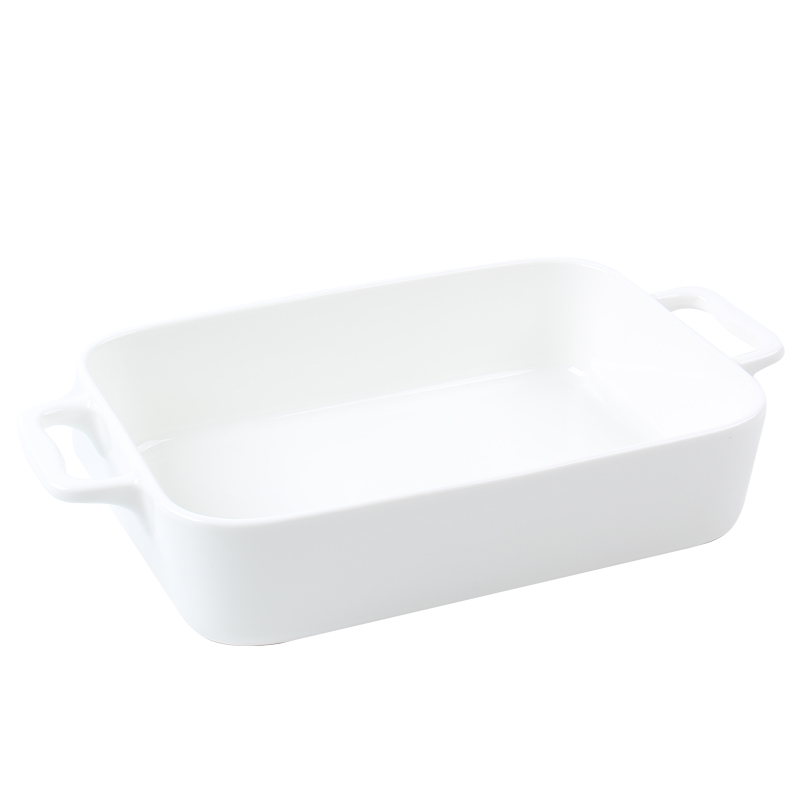 CANHUI Household Casserole Dish Set Lasagna Pan Nonstick Cake Tray Porcelain Baking Dishes Ceramic Rectangle Bakeware