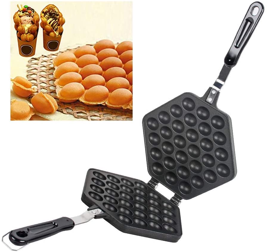 New Non-stick DIY Eggettes Pan Egg Bubble Cake Baking Mold Plate Using for Kitchen