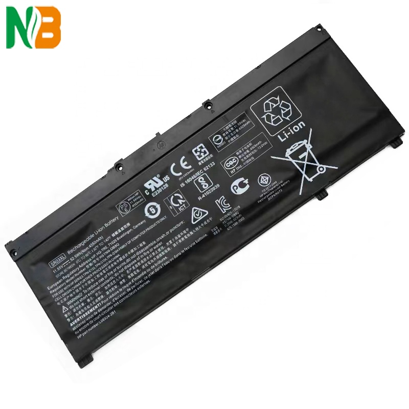 Nuobi завод SR03XL ноутбук батарея 52.5WH SR03XL TPN-C134 TPN-C133 батареи ноутбука Forhp Pavilion envy X360 игровой 15