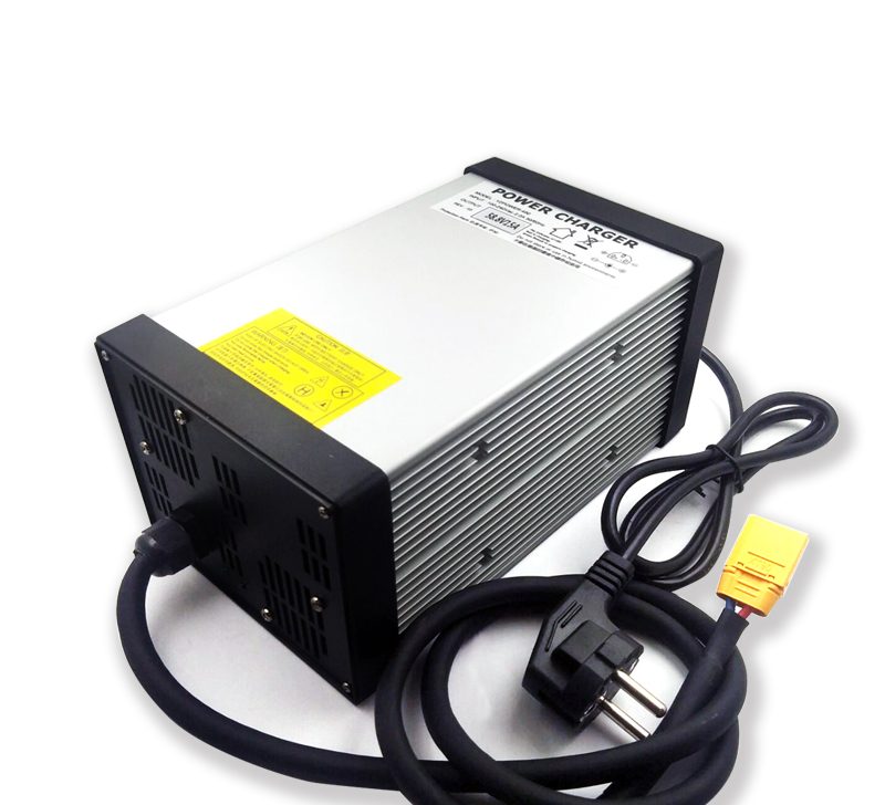 Professional Tricycle Scooter Golf Cart 36V LiFePO4 Lithium Battery Charger 43.2V 18A 12S