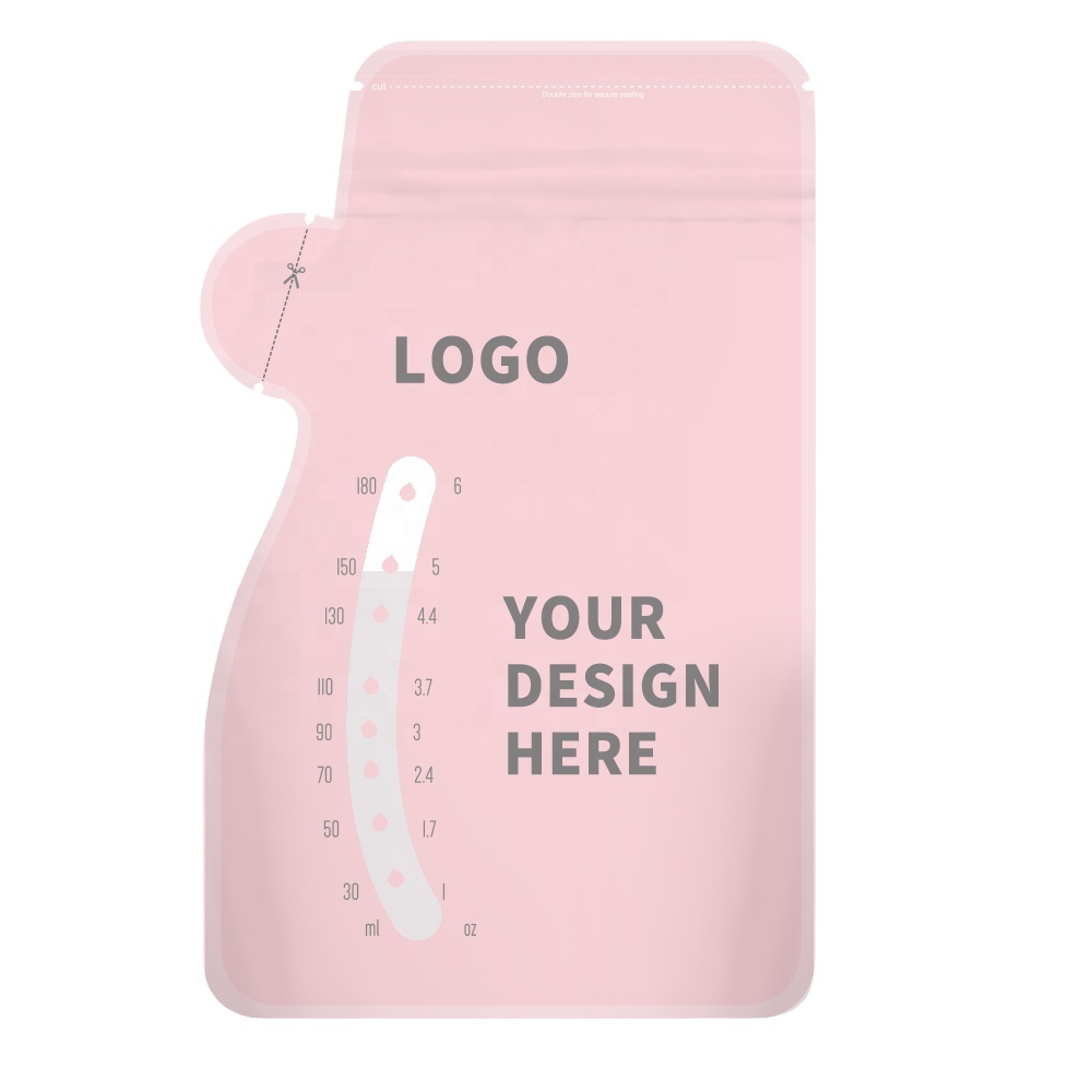2023 New Born baby Products BPA Free baby Breastmilk Food Grade Plastic Breast Milk Storage Bag